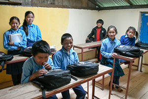 Klassenzimmer Lasangkarpo Schule